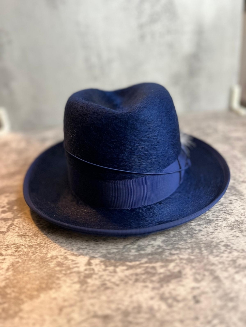 Selentino Long Hair Beaver Fedora Hat